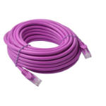 8WARE CAT6A Cable 10m - Purple Color RJ45 Ethernet Network LAN UTP Patch Cord Snagless