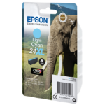 Epson C13T24354022/24XL Ink cartridge light cyan high-capacity Blister Radio Frequency, 740 pages 9,8ml for Epson XP 750