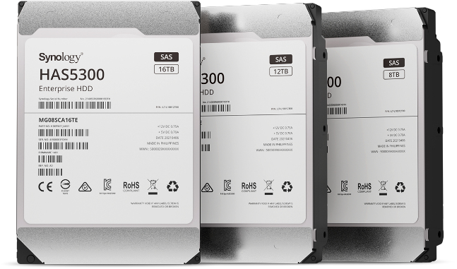 Image of Synology HAS5300-8T internal hard drive 3.5" 8000 GB SAS