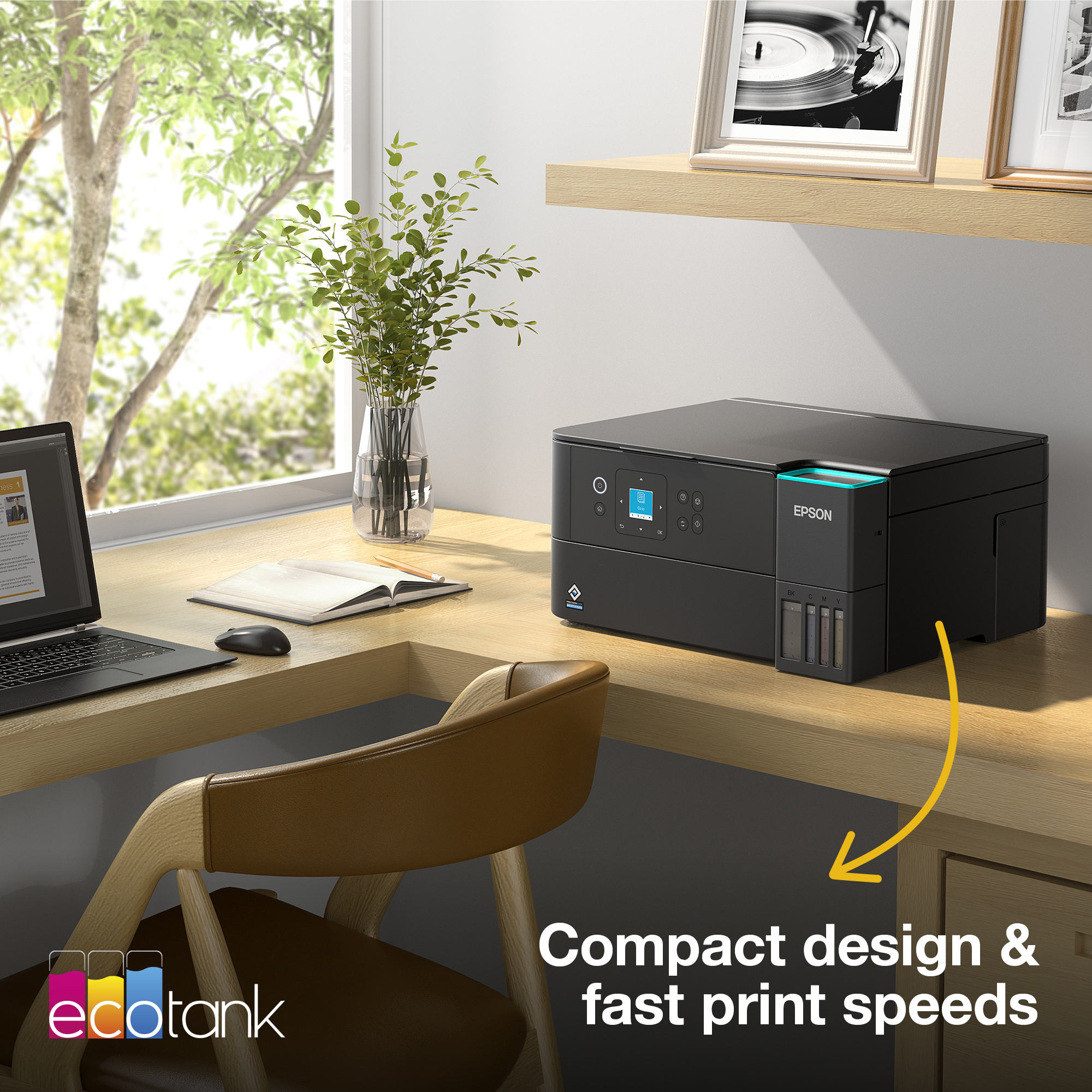 Epson EcoTank ET-2951 Wireless Colour 3-in-1 Inkjet Printer C11CL41403