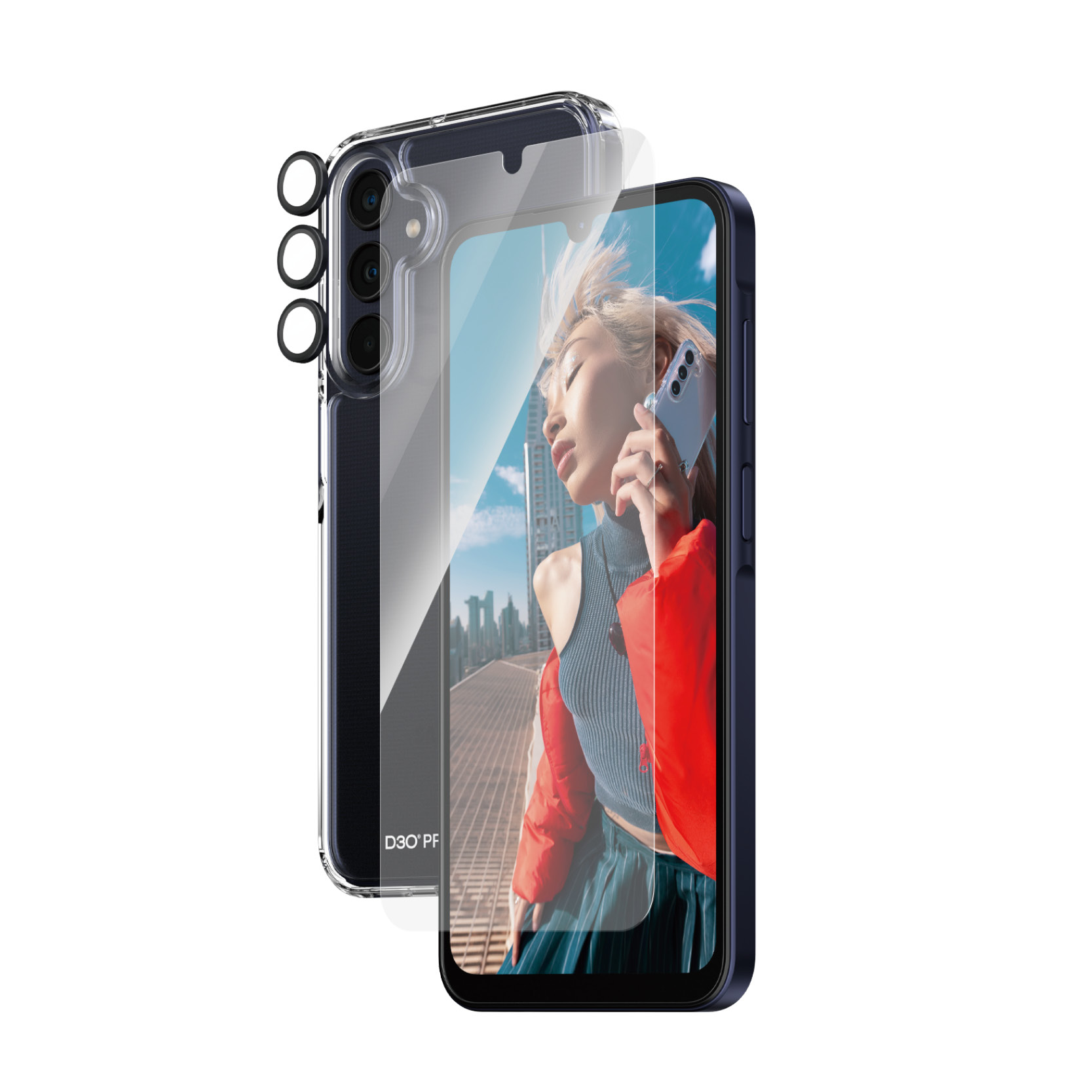 Image of PanzerGlass ® 3-in-1 Protection Pack Samsung Galaxy A25 5G |...