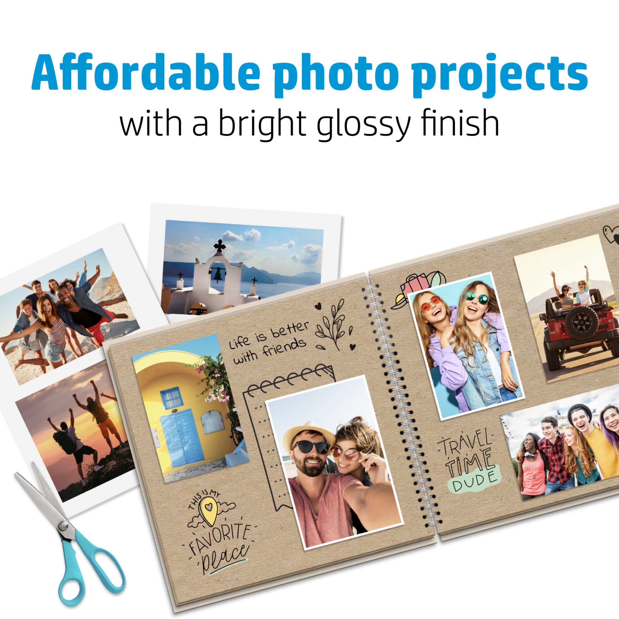 HP Everyday Photo Paper Glossy 200 g/m2 10 x 15 cm (101 x 152 mm) 100 sheets