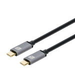 Techly ICOC MUSB322-CM-010 USB-kabel USB 3.2 Gen 1 (3.1 Gen 1) 1 m USB B USB C Zwart