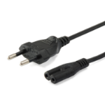 Equip 112161 power cable Black 3 m Power plug type C C7 coupler