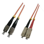 Microconnect FIB720001 InfiniBand en Glasvezelkabel 1 m FC SC Rood