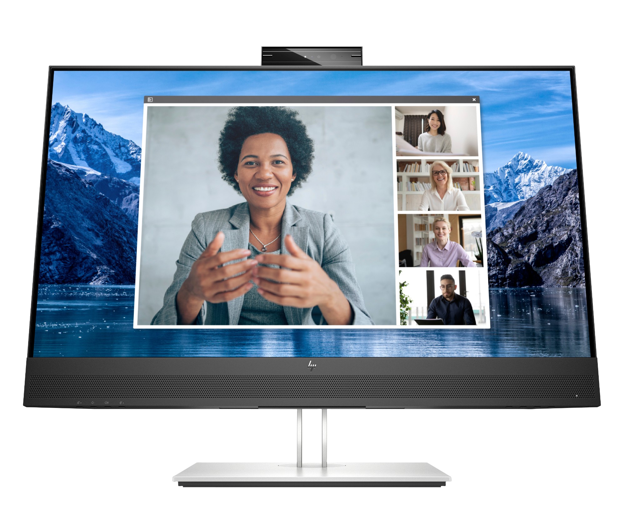 HP E-Series E27m G4 QHD USB-C Conferencing Monitor