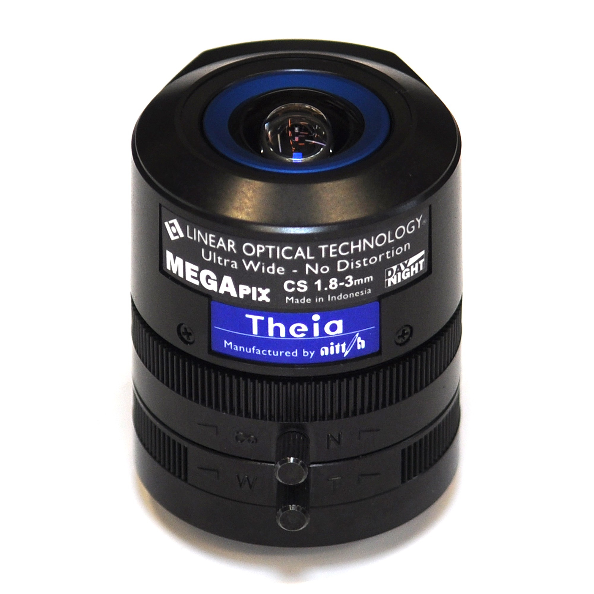 Axis Theia Varifocal Ultra Wide Lens Ultravidvinkelobjektiv Svart