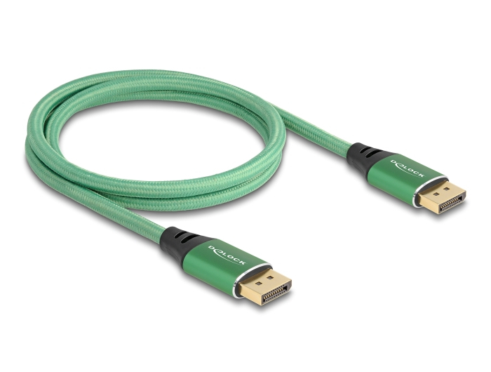 EU Product - DisplayPort Cable 16K @ 60Hz, 1m - Green thumbnail