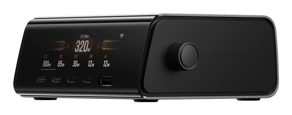 EcoFlow RAPID Pro Universal Black AC Fast charging Indoor