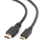 Gembird CC-HDMI4C-6 HDMI cable 1.8 m HDMI Type A (Standard) HDMI Type C (Mini) Black