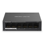 MERCUSYS (MS106LP) 6-Port 10/100Mbps Desktop Switch with 4-Port PoE+, Metal Case