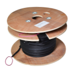 LogiLink FT1U120 fibre optic cable 120 m LC U-DQ(ZN) BH OM4 Black