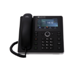 AudioCodes 450HD IP phone Black 8 lines TFT