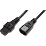 Microconnect PC1070 power cable Black 4 m C14 coupler C13 coupler