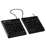 Kinesis Freestyle Pro Quiet Keyboard with Cherry MX Red keyswitches and 20 inch linking cable. PC and Mac in US Layout.
