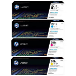 HP 201X High Yield B/C/Y/M Original LaserJet Toner Cartridges toner cartridge Black, Cyan, Magenta, Yellow