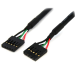 StarTech.com Cable Interno de 18 pulgadas al USB IDC de 5 pines del Cabezal de la Placa Base – H/H cable USB