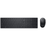 DELL KM5221W Pro Wireless Keyboard and Mouse Set for Windows, 2.4GHz Wireless, QWERTY UK English Layout, Black