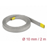 DeLOCK Braided sleeve for EMC shielding stretchable 2 m x 10 mm