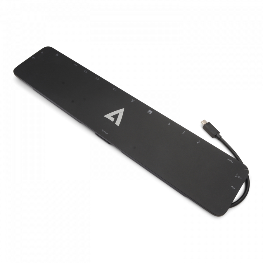 Image of V7 DOCKUCPT01 laptop dock/port replicator Docking USB 3.2 Gen 1...