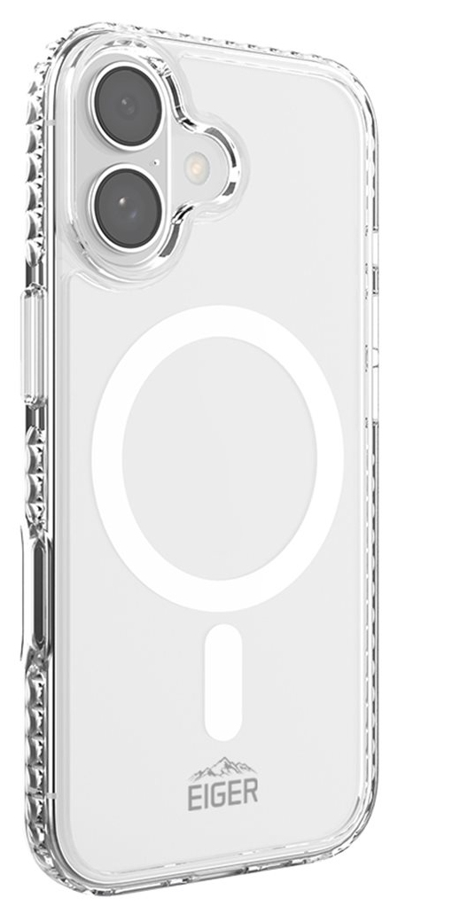 EIGER EGCA00884 mobile phone case 16 cm (6.3") Cover Transparent