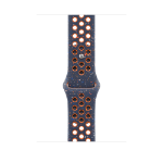 Apple MYLA3ZM/A smart wearable accessory Band Blue, Orange Fluoroelastomer