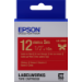 Epson Nastro satinato per etichettatrici LK-4RKK oro/rosso 12 mm (5 m)