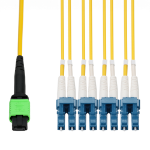 AddOn Networks ADD-MPO-4LC60M9SMF InfiniBand/fibre optic cable 60 m 4x LC SMF Yellow