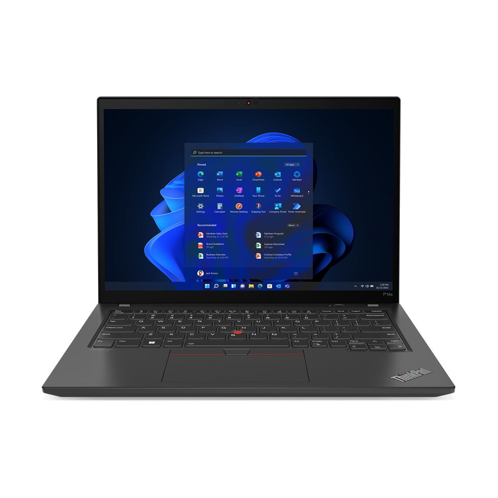 Image of Lenovo ThinkPad P14s Gen 3 Mobile workstation 35.6 cm (14") WUXGA...