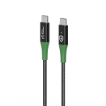 Microconnect MC-SMART USB-C-C-01 USB cable USB 2.0 1 m USB C Black, Green