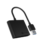 ICY BOX IB-CR301-U3 card reader USB 3.2 Gen 1 (3.1 Gen 1) Black