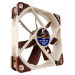 Noctua NF-S12A ULN computer cooling system Computer case Fan 12 cm Brown