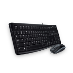 Logitech MK120 keyboard Mouse included USB Black