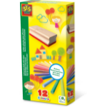 SES Creative Coloured chalk with wiper