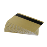 Dyestar Light Gold 760 Micron Plastic Cards With Hi-Co Magnetic Stripe (Pack of 100) ** DISCONTINUED