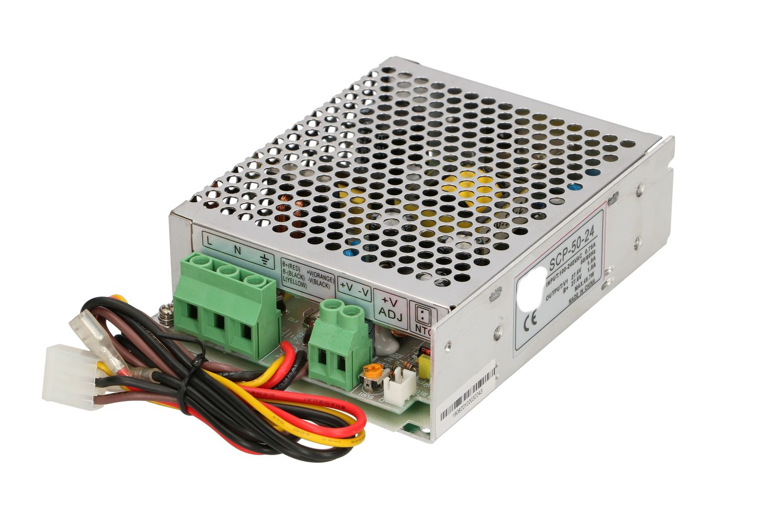 Extralink SCP-50-24 POWER SUPPLY WITH BATTERY CHARGER 27.6V 50W 24V ZASILACZ BUFOROWY power adapter/inverter Auto Aluminium