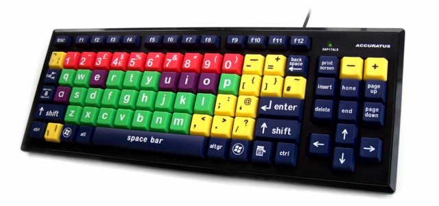 Accuratus USB lower case Monster keyboard has been primarily designed