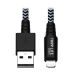 Tripp Lite M100-010-HD lightning cable 118.1" (3 m) Black, White