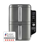 Ninja Double Stack XL 9.5 L Stand-alone 2470 W Hot air fryer Grey