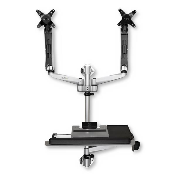 StarTech.com Wall Mount Workstation - Articulating Standing Desk...