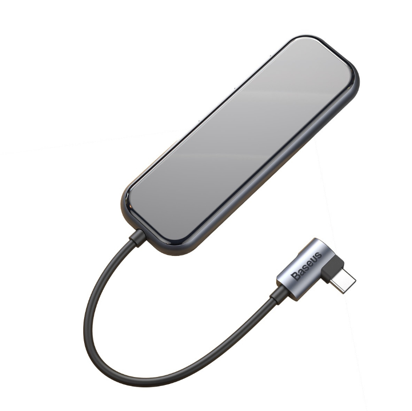 EU Product - Multi Functional Hub, 3xUSB-A 3.0, HDMI 4K, PD - Grey thumbnail