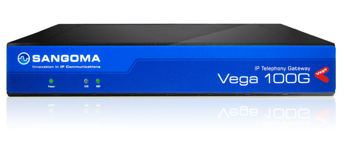 Image of SANGOMA Next Generation Sangoma Vega 100G - Single T1/E1/PRI...