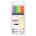 Tombow WS-BH-6P calligraphy pen Multicolour