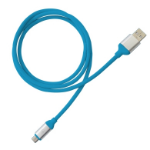 BRobotix 161208A cable USB 1.25 m USB 2.0 USB A Micro-USB A Azul