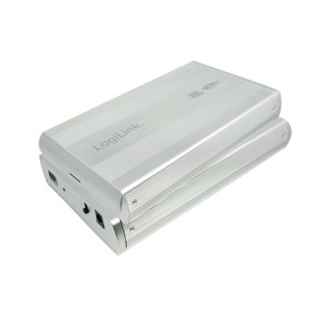 Image of LogiLink UA0107A storage drive enclosure Silver 3.5"