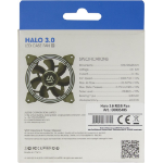 Inter-Tech Alseye Halo 3.0 Computer case Fan 12 cm Black