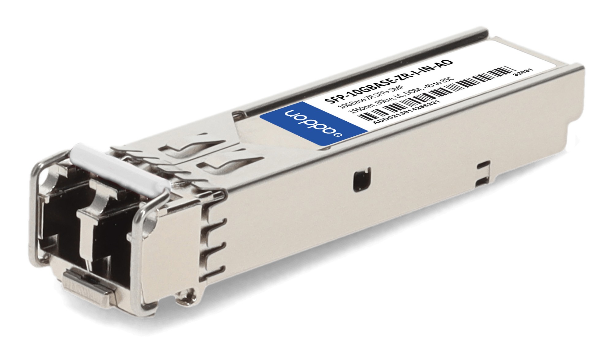 AddOn Networks SFP-10GBASE-ZR-I-IN- Compatible 10G SFP+ 80 km TAA Compliant Transceiver AddOn Networks SFP-10GBASE-ZR-I-IN- Compatible 10G SFP+ 80 km TAA Compliant Transceiver