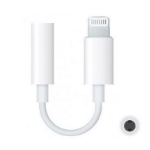 CoreParts MSPP74280 tussenstuk voor kabels Lightning 3.5mm Audio Wit