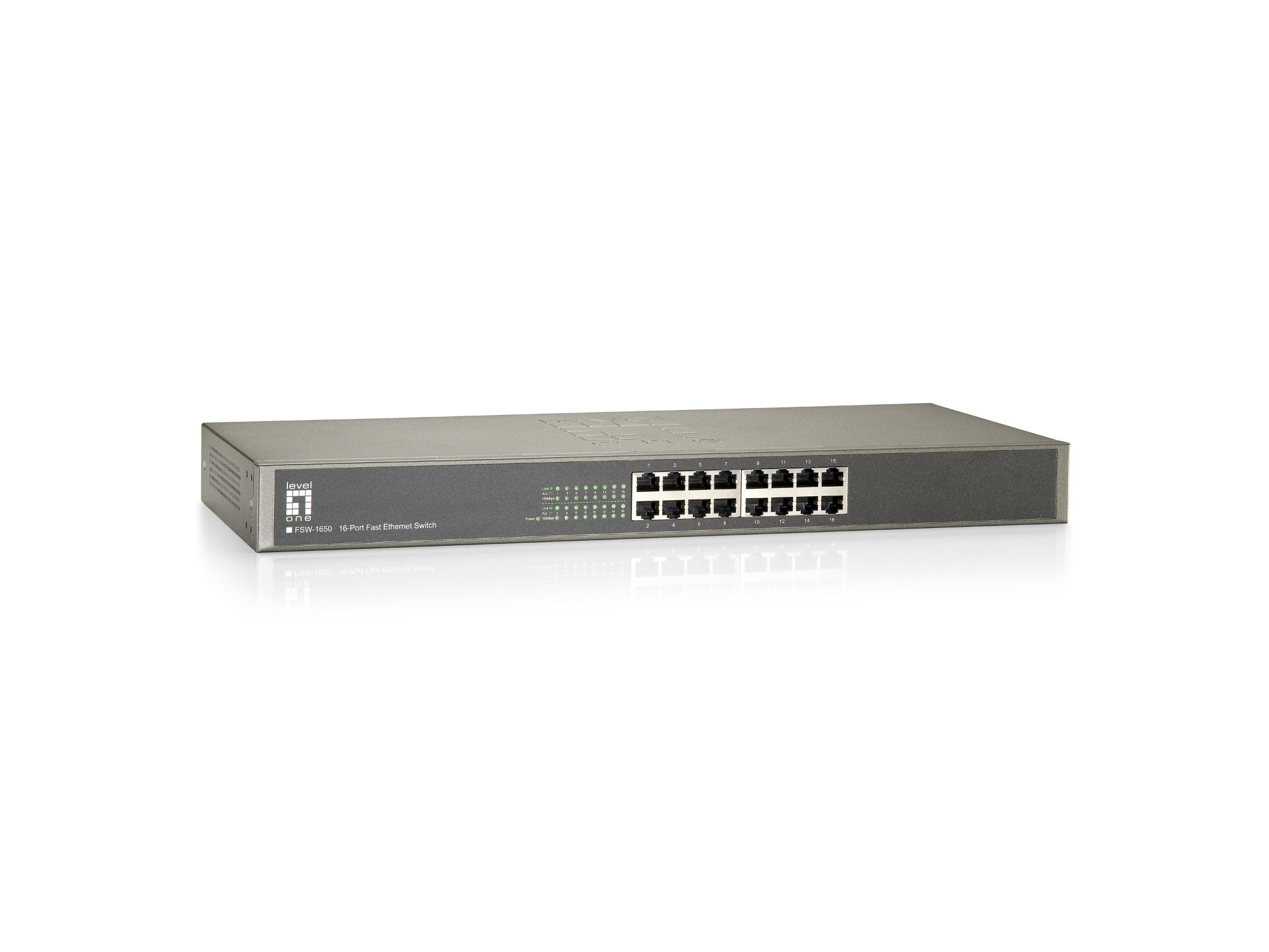 LevelOne 16-Port Fast Ethernet Switch