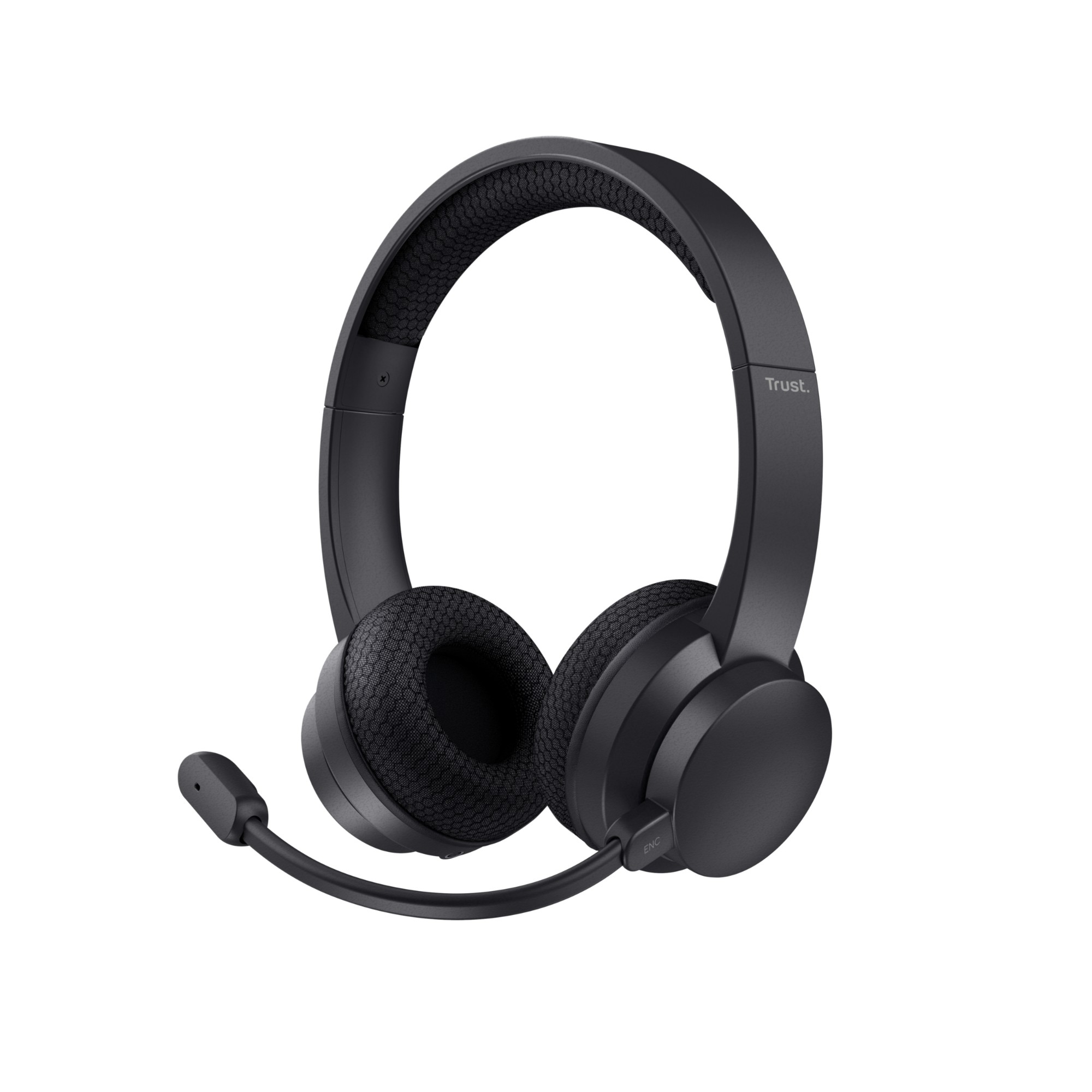 Trust Black Ayda Headset Wired & Wireless Head-Band Calls/Music Usb Type